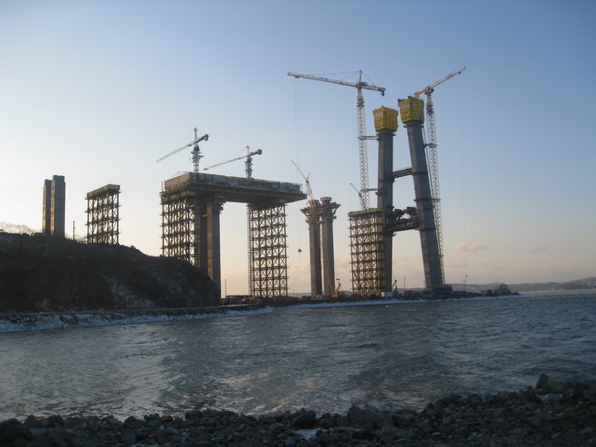 г. Владивосток "Мост на остров Русский" - фото 5