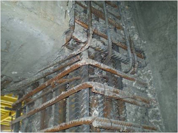 Миракс плаза – заполнение полостей в стенах центрального ядра