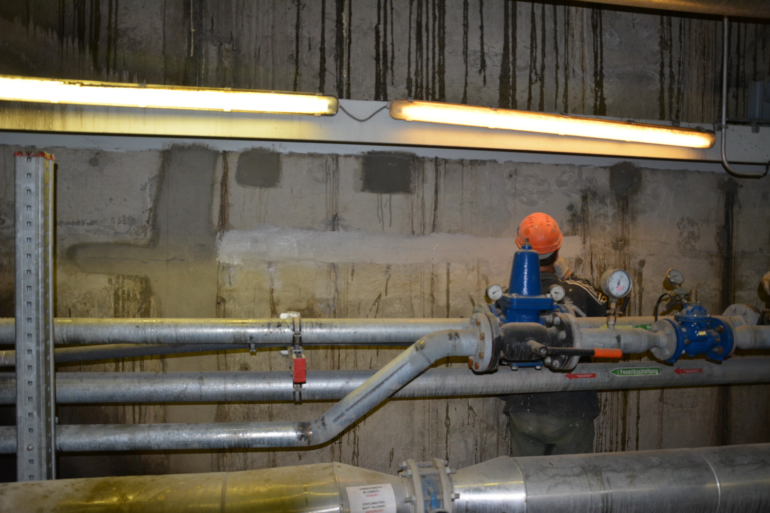 Инъекционная гидроизоляция бункера ТБО на мусоросжигательном заводе